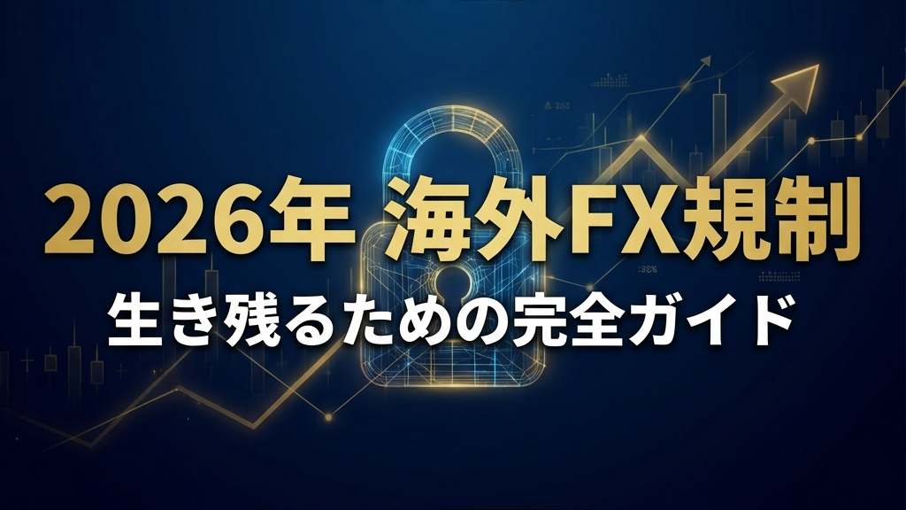 2026年海外FX規制強化の全貌とトレーダーが生き残る道