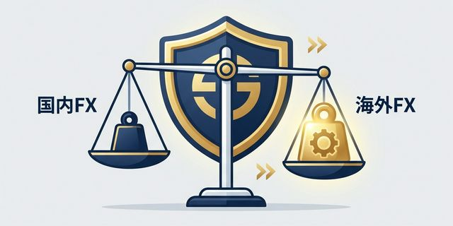 国内FXと海外FXの比較