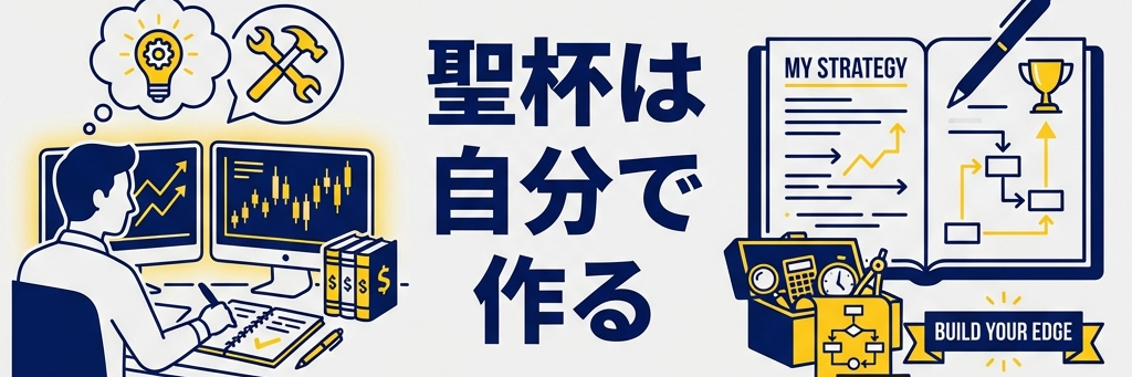 FXの聖杯は自分で作るもの・トレード日誌の重要性を表す図
