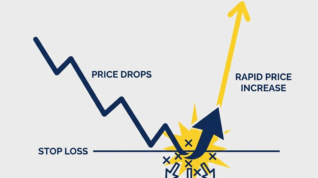 ストップ狩りのメカニズムを解説したインフォグラフィック