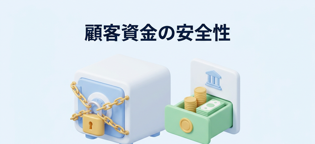 XMTradingにおける顧客資金の安全管理を示した画像