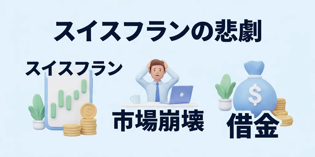 スイスフランショックの実話——DMM証券で317万円の借金