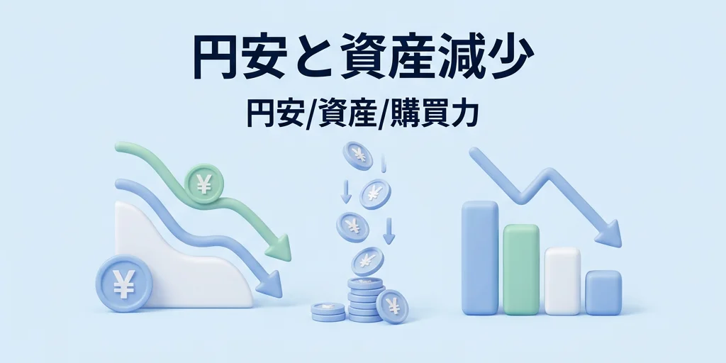 1. 円安が進むと日本人の資産はどれだけ目減りするか——購買力の計算