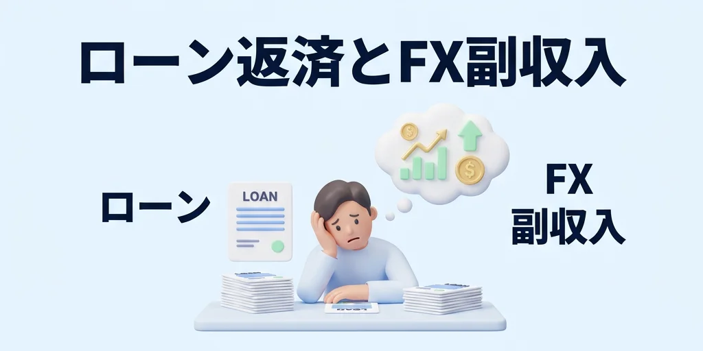 1. ローン返済中にFXを始めたくなる理由——月3〜5万円の副収入があれば