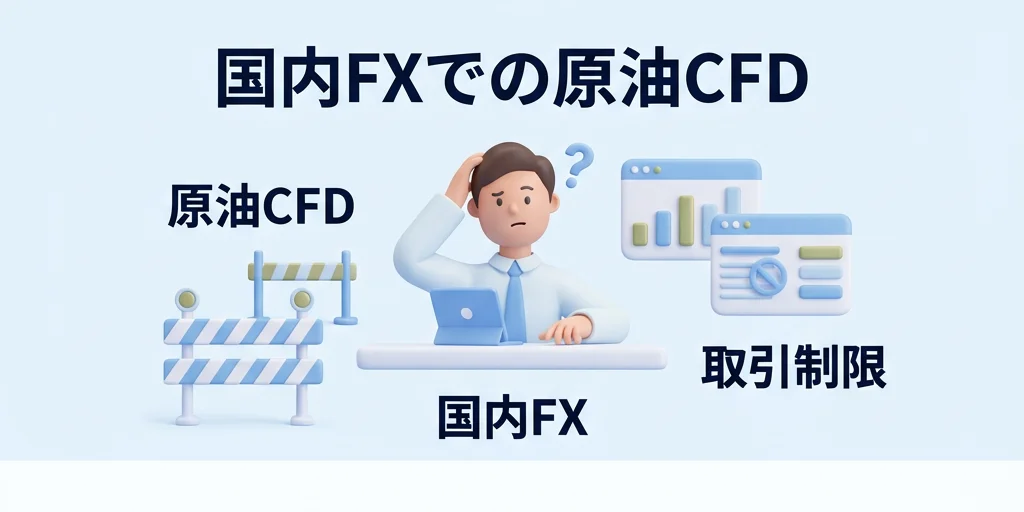 1. 「原油CFDがやりたい」と思ったら国内FX業者で詰まった話