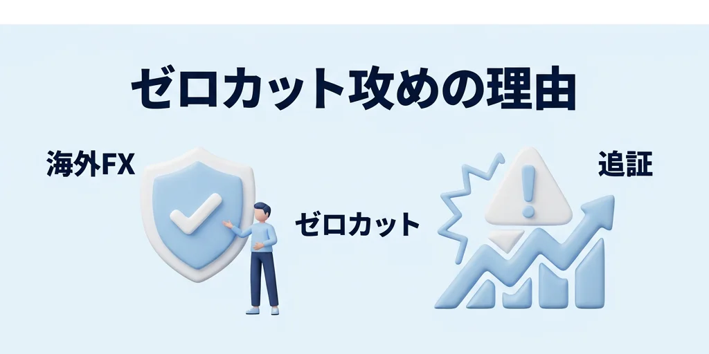 4. 海外FXのゼロカットがあるからこそ「攻め」に使える理由