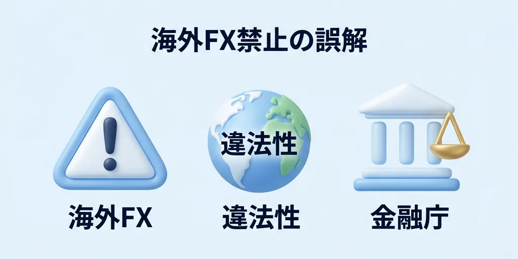 4. なぜ金融庁は海外FXでの取引を禁止できないのか？（違法性の誤解）