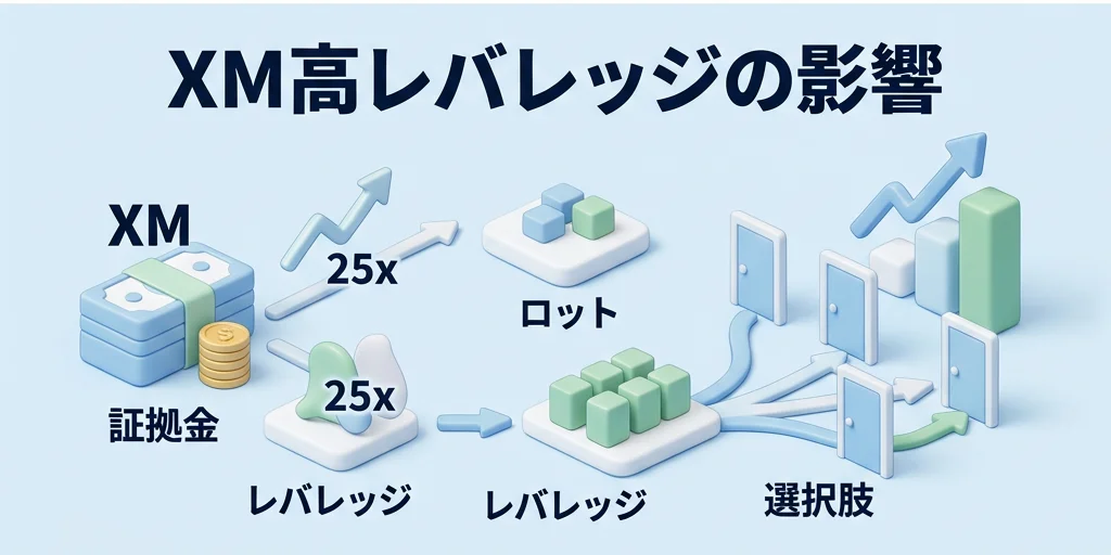 4. XMの最大1000倍レバレッジで何が変わるか