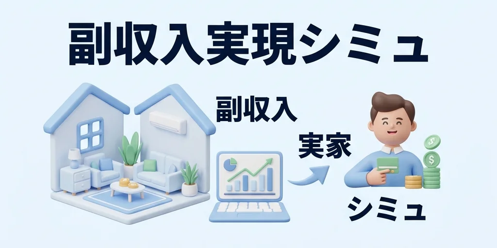 4. 実家暮らし期間中に月3万円の副収入を作るための現実的プラン（資金別シミュレーション）