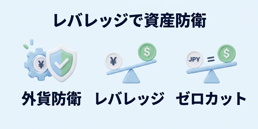 3. 海外FXなら少額から外貨ポジションを持てる——レバレッジを「防衛」に使う発想