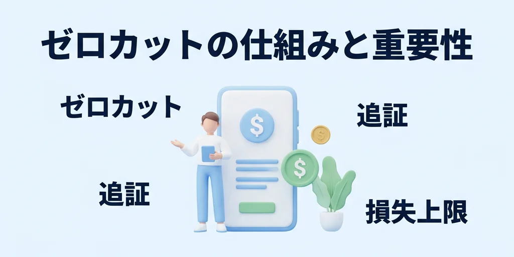 3. ゼロカットとは何か——「負けても口座残高以上は失わない」仕組みがローン返済者に最適な理由