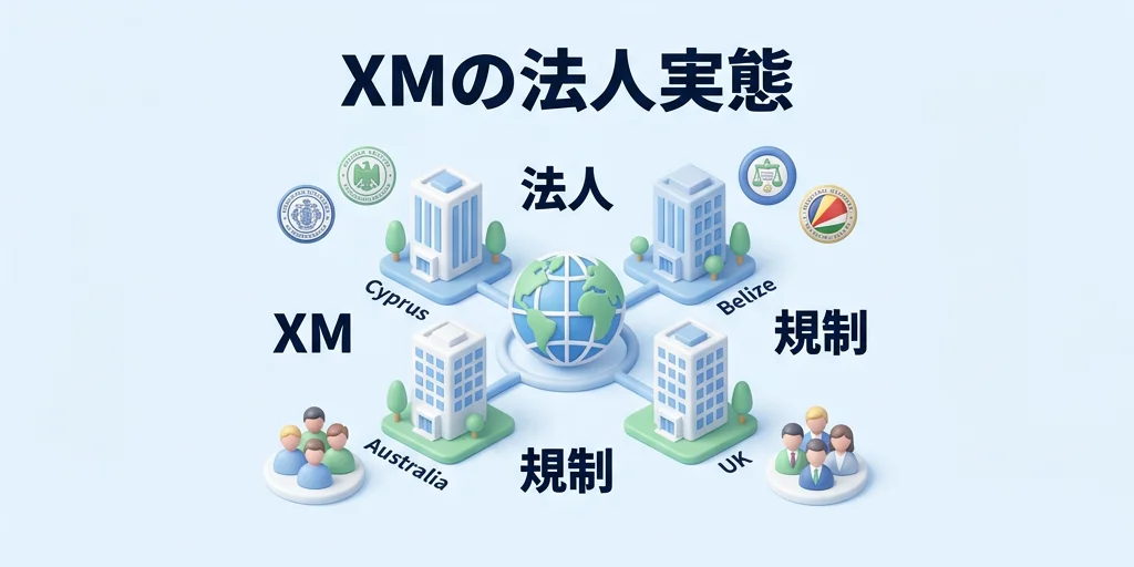 日本人が使っているXMの「エンティティ」の正体