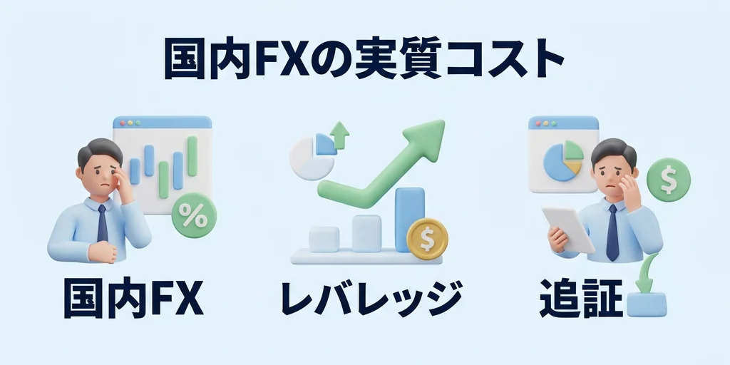 3. 国内FXで10年運用した場合の実質コスト