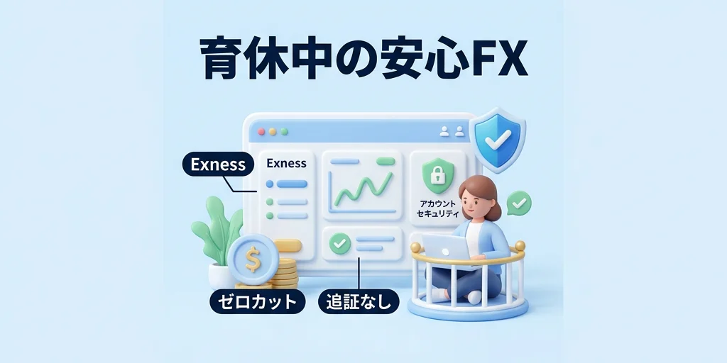 3. Exnessが育休中トレーダーに向いている具体的な理由