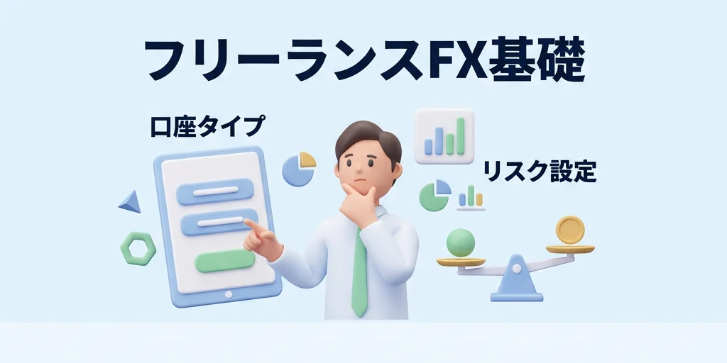 5. フリーランス1年目が始めるなら：口座タイプ選択・リスク設定・確定申告の注意点