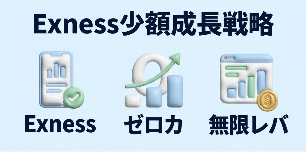 5. Exnessのゼロカット＋無制限レバレッジで「小さく始めて大きく育てる」具体的な月次プラン