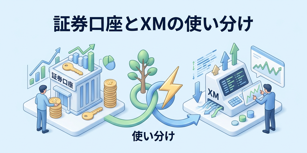 5. 証券口座とXMを「使い分ける」実践イメージ