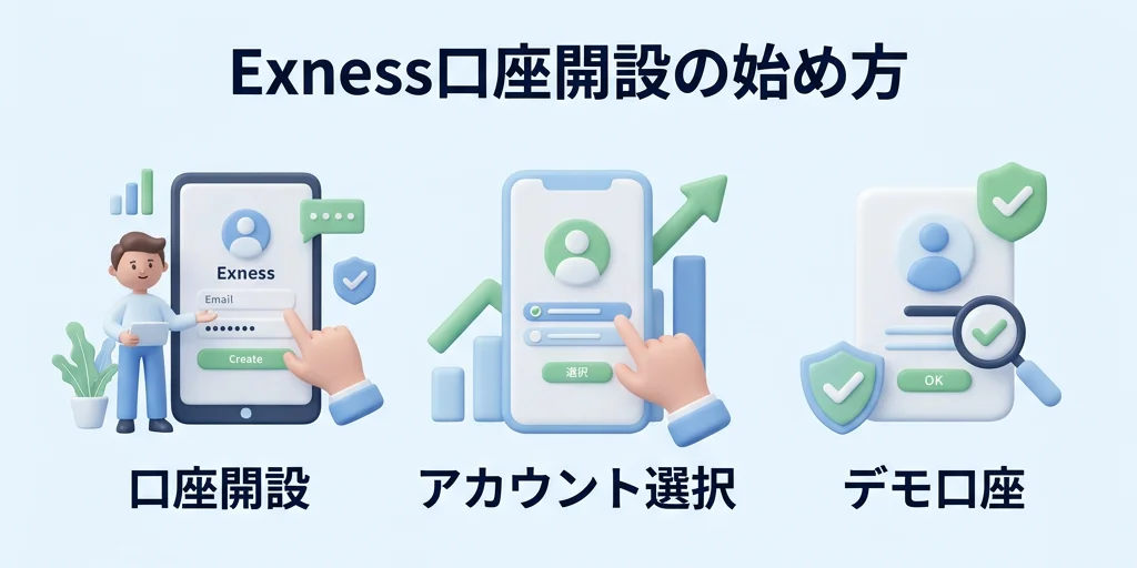 7. 今すぐできる第一歩：Exness口座開設で