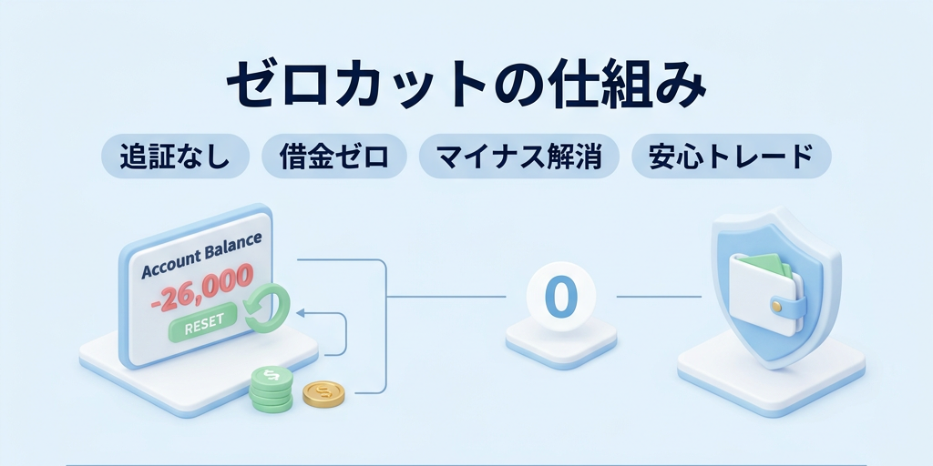 3. 海外FXのゼロカットとは何か？追証が「物理的に存在しない」理由